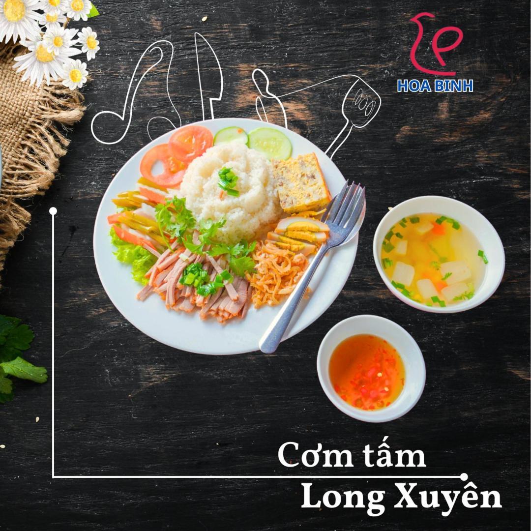 Hoa Binh 1 Hotel Лонгсюен Экстерьер фото